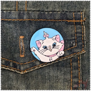 ★ เข็มกลัด Marie Cat Series 01 The Aristocats ★ เข็มกลัด รูปการ์ตูนดิสนีย์ Doodle Enamel Pins สําหรับติดกระเป๋าเป้สะพายหลัง 1 ชิ้น