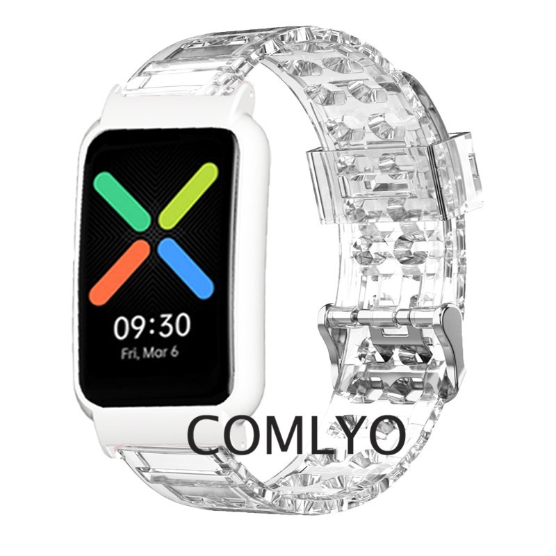 สําหรับ-oppo-watch-ฟรีสาย-tpu-ใส-นิ่ม-สมาร์ทวอทช์-สร้อยข้อมือ-pc-เคสกันกระแทก-เคสป้องกัน-ฝาครอบป้องกัน-ฟิล์มกันรอยหน้าจอ