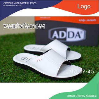 SIZE40-43 ADDA รองเท้าแตะผู้ชาย รุ่น 7Q04-M สีขาว