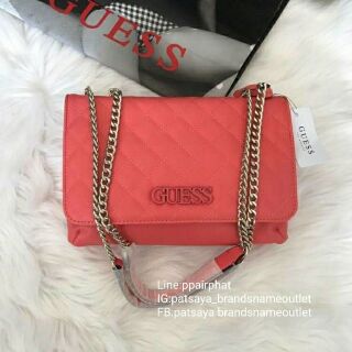 Guess Elliana Convertible Flap Over Crossbodyแท้💯outlet