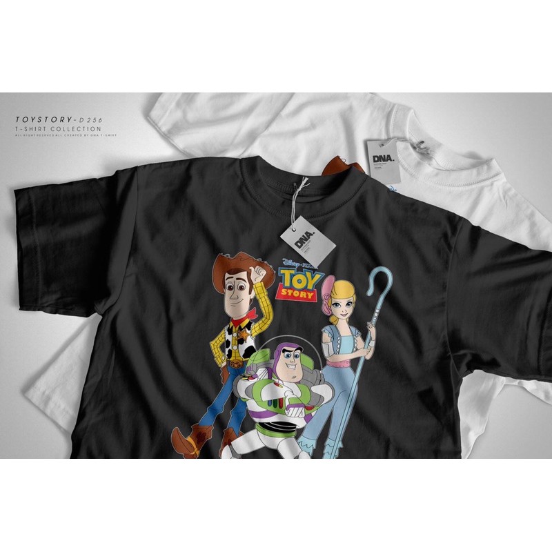 styleเสื้อยืดoversize-toy-story-ลายใหม่ล่าสุด-พร้อมส่ง-อก42-44-ผ้าคอตตอลนิ่ม