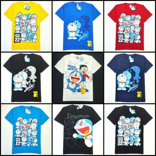 ไซส์ FF อก 42 นิ้ว เสื้อยืดเด็กโต โดเรม่อน Doraemon (สินค้าลิขสิทธิ์)