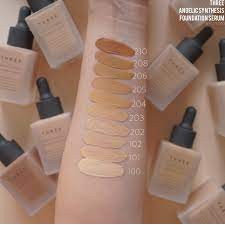 แบ่งขายเซรั่มรองพื้น-three-angelic-synthesis-foundation-serum