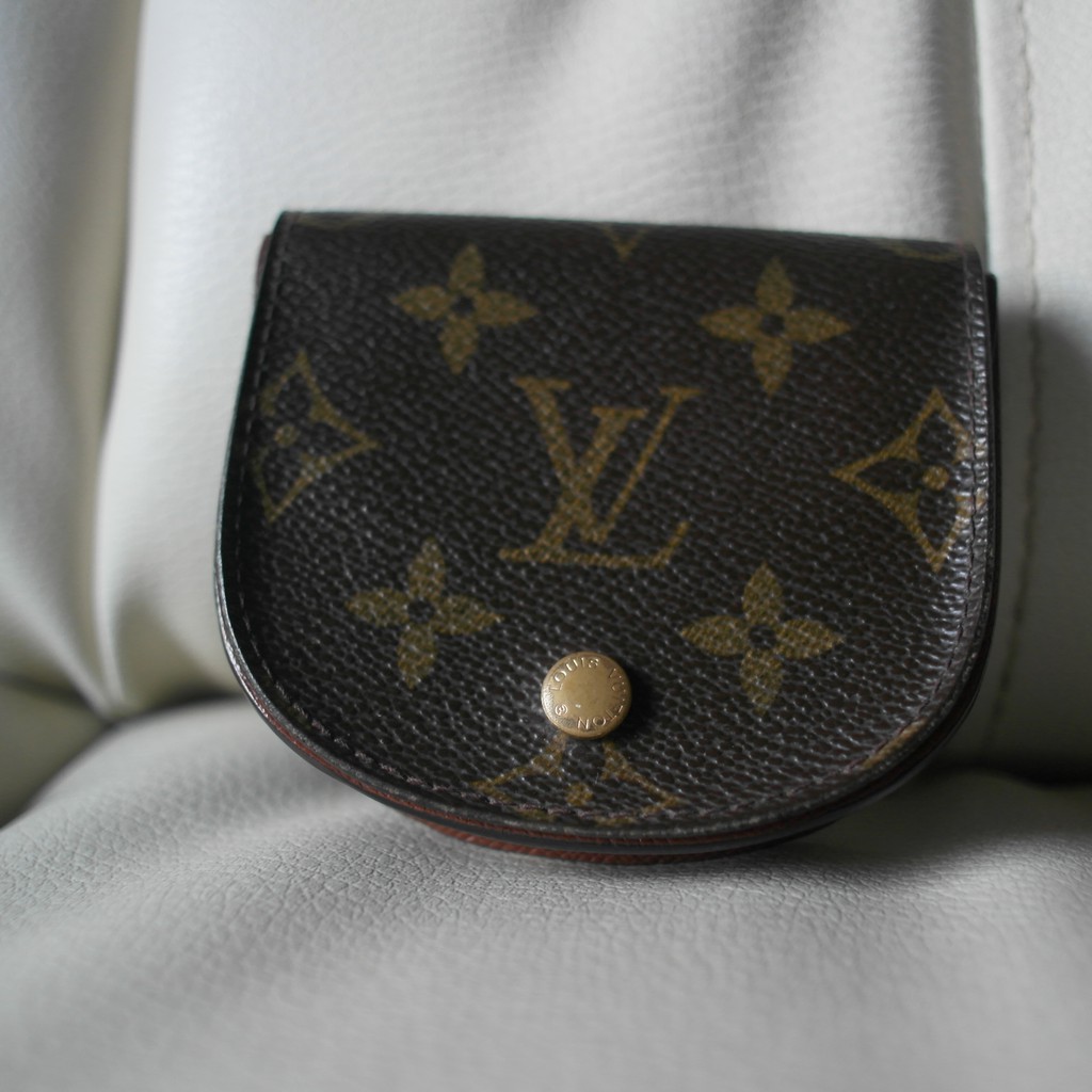 Louis+Vuitton+Monogram+Porte+Monnaie+Gousset+M61970+Coin+Purse for