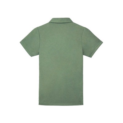 เสื้อโปโลผู้ชาย-แขนปล่อย-ผ้าท็อปดาย-เนื้อผ้านุ่มลื่น-ใส่สบาย-ระบายอากาศดี-ซับเหงื่อดี-สีเขียว