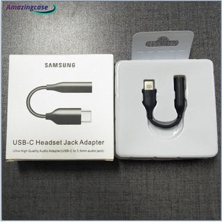 AI USB Type C to 3.5mm AUX Headphones Adapter For Samsung Galaxy Note 10 Plus 10+ A90 A80 A60 A8S