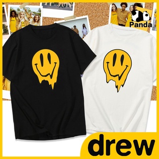 เสื้อยืดผู้ชาย90 - ☫✁ ❁เสื้อยืด DREW HOUSE เสื้อยืดแฟชั่น DREW ผ้าฝ้ายแฟชั่น Unisex ขนาดเอเชียหลากห