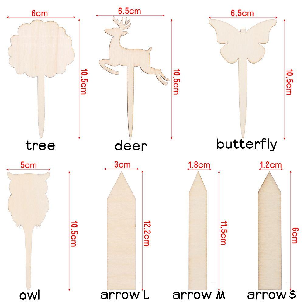 faccfki-10-20-ชิ้น-ฉลากไม้-หลายรูปทรง-กระถางเพาะชํา-เครื่องมือทําสวน-งานฝีมือไม้ไผ่