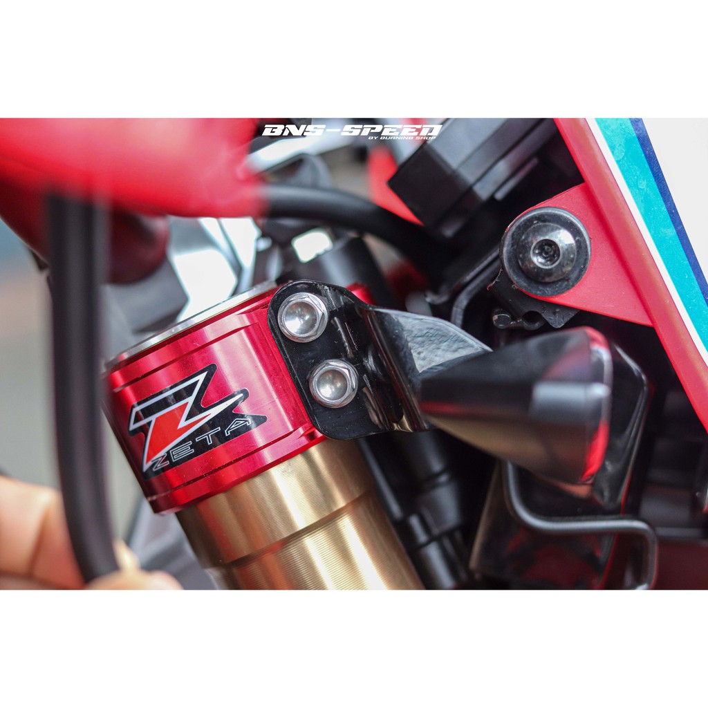 ขายึดไฟเลี้ยว-หน้ากาก-klx230-klx250-wr155r-crf250-300-หูยึดไฟเลี้ยว-หูยึดหน้ากาก-ขายึดหน้ากาก-super-zero