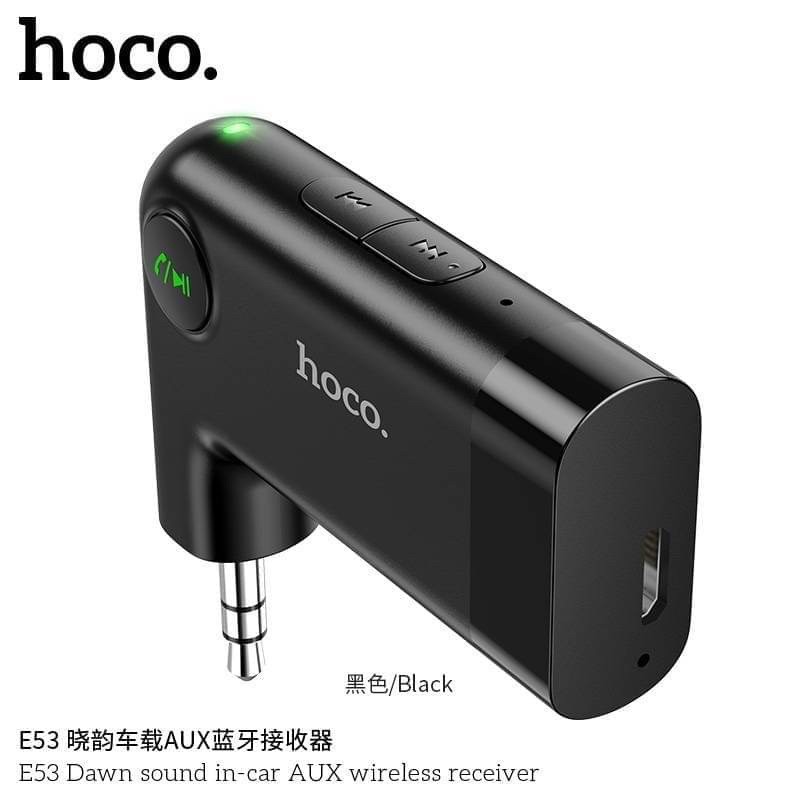 hoco-ตัวรับสัญญาณบลูทูธ-car-bluetooth-e53-bt-v5-0-ของแท้-100-มีประกัน