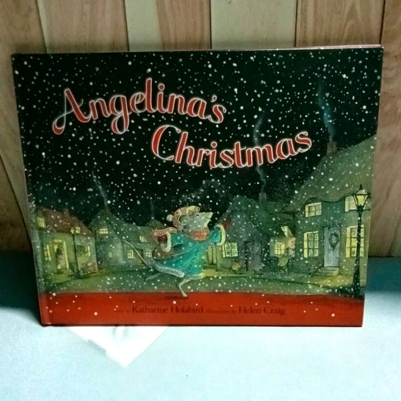 หนังสือปกแข็ง-angelinas-christmas-มือสอง
