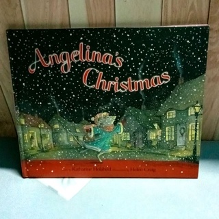 หนังสือปกแข็ง Angelinas Christmas มือสอง