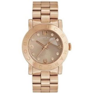 MARC BY MARC JACOBS Amy Dexter Wheat Dial Rose Gold-tone Ladies Watch