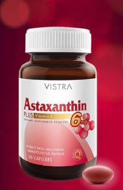 หมดอายุปี2024-ริ้วรอยลดลงใน-4-สัปดาห์-vistra-astaxanthin-6-mg-plus-vitamin-e-30-แคปซูล