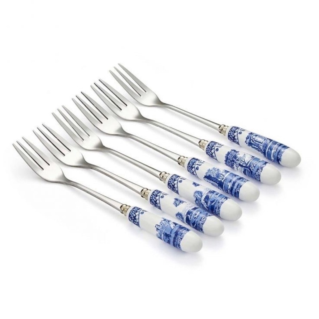 Clear the table พร้อมส่ง Pastry fork box ส้อมขนม ส้อมทานขนม เซต 6 ชิ้น ...