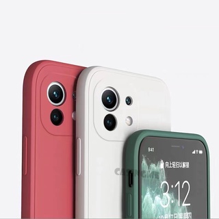 เคสโทรศัพท์ซิลิโคนเนื้อแมตต์หลากสีสําหรับ Xiaomi 11 Lite 5G NE Mi 11 Lite Mi 10T Pro 2021