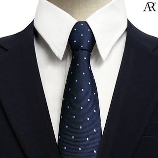 สินค้า ANGELINO RUFOLO Necktie(NTS-จุด043) เนคไทผ้าไหมทออิตาลี่คุณภาพเยี่ยม ดีไซน์ Spot สีเทา/เลือดหมู/เหลือง/กรมท่า/ฟ้า