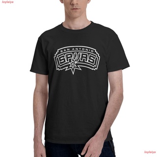 loylaiya เอ็นบีเอ San Antonio Spurs ซานแอนโตนิโอ สเปอรส์ T Shirt Men Tshirt เสื้อผู้ชาย เสื้อผู้ชาย บาสเกตบอล เสื้อยืดพิ