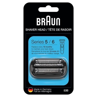 หัวเครื่องโกนหนวดไฟฟ้า แบบเปลี่ยน สําหรับ Braun Series 5/6 53B Series 5 Shavers 5020s 5030 5030s 5040 5040s 5050