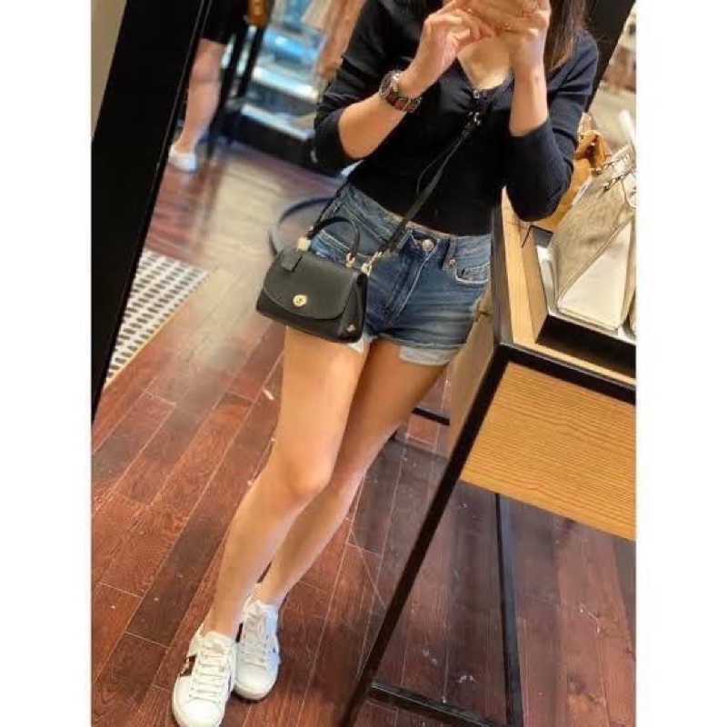 COACH 3079 MICRO TILLY TOP HANDLE IN BLOCKED SIGNATURE CANVAS Shopee Thailand