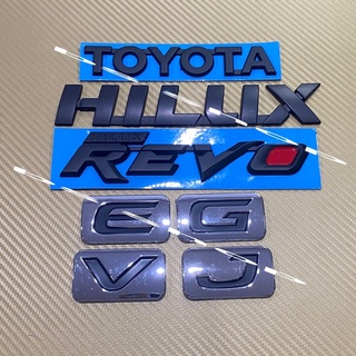 โลโก้ติดรถ Toyota Hilux REVO ราคาต่อชิ้น