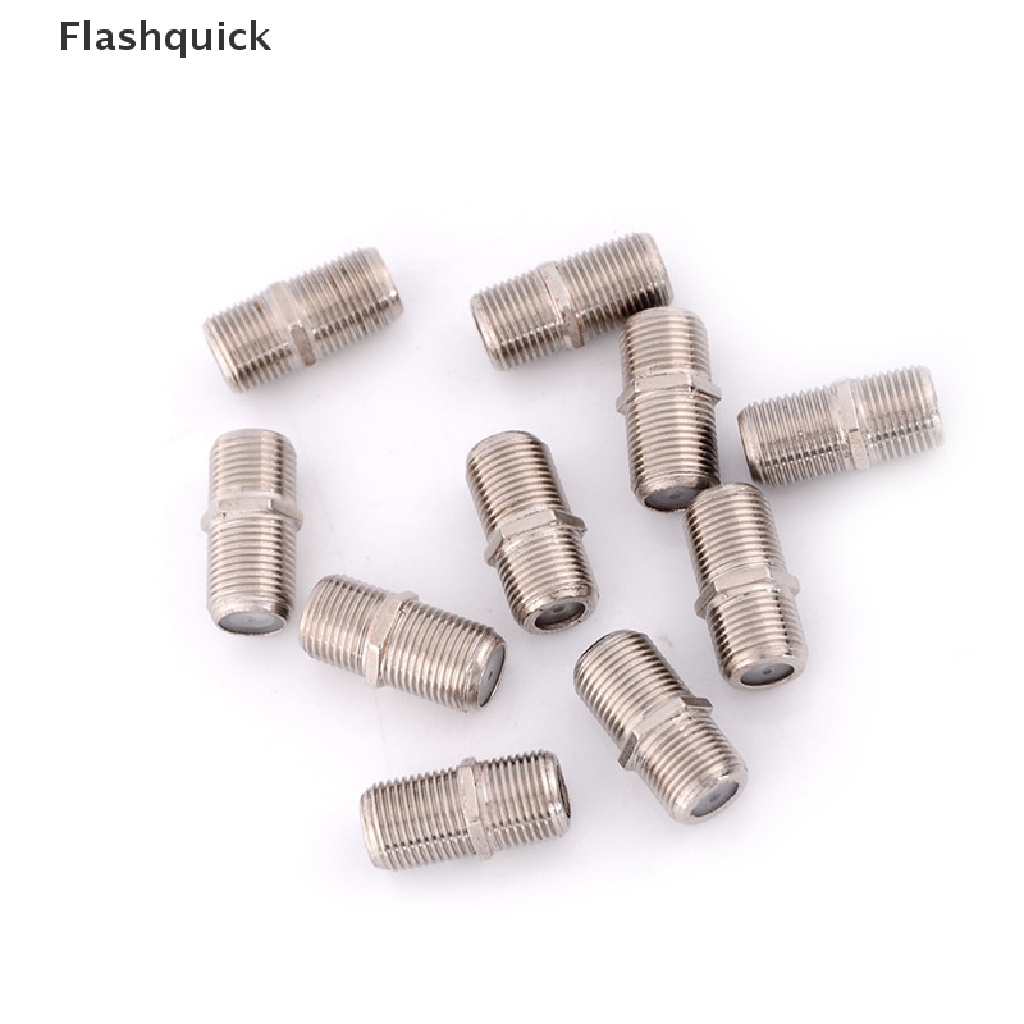 flashquick-10pcs-aluminium-alloy-connector-f-plug-coupler-adapter-hd-tv-coax-cable-hot-sell