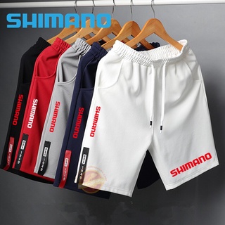 Shimano กางเกงขาสั้นเอวยางยืดระบายอากาศแห้งเร็วสําหรับตกปลา