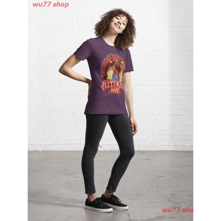 เสื้อยืดผ้าฝ้ายcotton-wu77-shop-fleetwood-mac-essential-t-shirt-sale-2021s-5xl