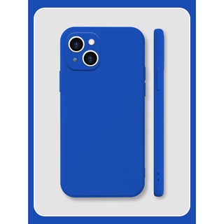 New Klein Blue Straight side Silicone เคสไอโฟน11 เคสไอโฟน7พัส Apple เคสiPhone11 12 13 promax XR CASEiPhone7 8 6 plus se2020 mini เคสOPPOA15 A5 2020 A92020 A31 F9 A53 2020 RENO 2F RENO6