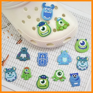 สินค้า Crocs Jibbitz Monster university หัวเข็มขัดรองเท้า อุปกรณ์เสริมตกแต่งสวน ถอดออกได้