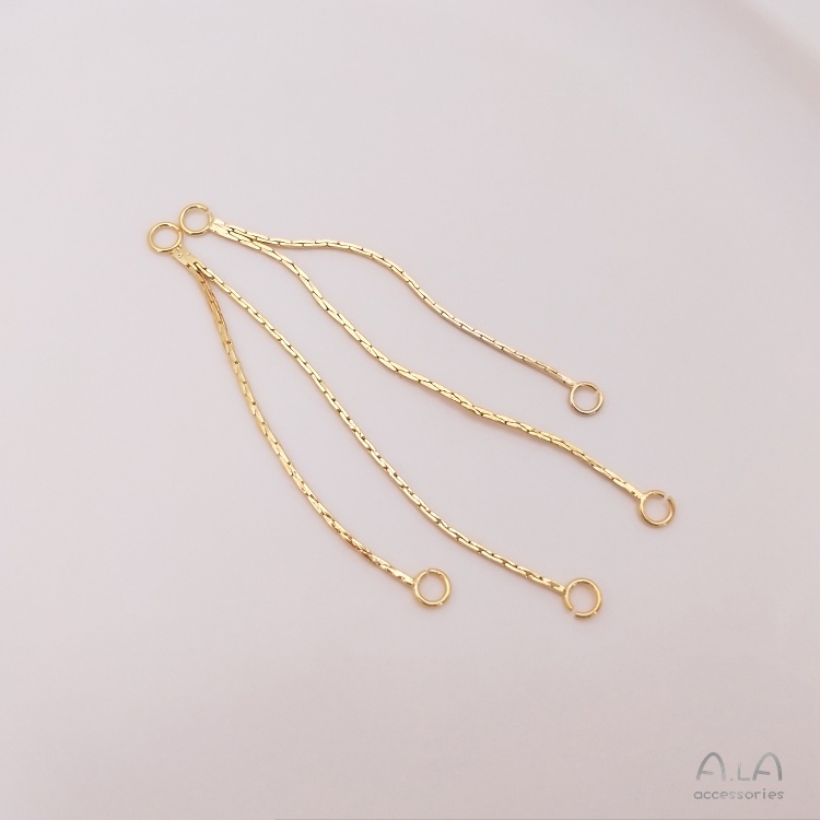 เครื่องประดับ-diy-จี้ต่างหู-ทรงกลม-ชุบทอง-14k-ประดับพู่คู่-แฮนด์เมด-diy-อุปกรณ์เสริม-สําหรับเครื่องประดับ-ต่างหู-เครื่องประดับต่างหู