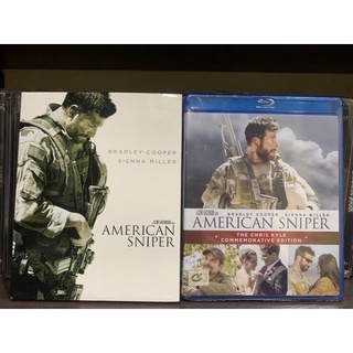( มือ 1 ) American Sniper : Blu-ray แท้ เสียงไทย บรรยายไทย หายากมาก
