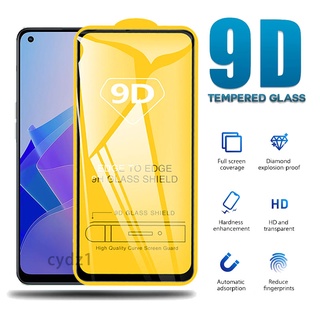 ฟิล์มกระจก สำหรับ แบบเต็มจอ 9D รุ่นใหม่ OPPO Reno 8T 8Z 8 7 6 5 4 Pro 7Z 6Z 3 2 2Z 2F Reno8 Reno7 Reno6 Reno5 4G 5G 2023