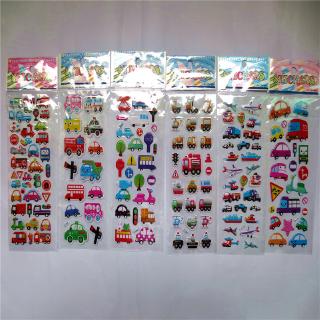 สติกเกอร์ PVC กันน้ํา สําหรับติดตกแต่งรถยนต์ รถบรรทุก DIY จํานวน 5 แผ่น