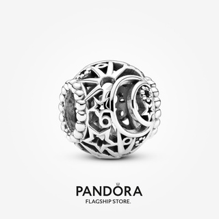 Pandora จี้ดวงอาทิตย์ ดวงดาว และดวงจันทร์ ของขวัญวันเกิด สําหรับสุภาพสตรี p825