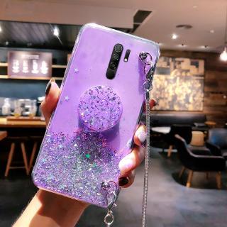 เคสโทรศัพท์มือถือพิมพ์ลาย Glitter Star สําหรับ Xiaomi Redmi 9