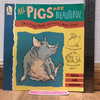 หนังสือนิทานภาษาอังกฤษปกอ่อน All pigs are beautiful