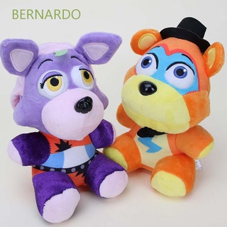 Bernardo ตุ๊กตา การ์ตูน Five Nights At Freddys ตุ๊กตายัดไส้ ของเล่นตุ๊กตาเฟรดดี้ ชิก้า ตกแต่งบ้าน ตุ๊กตาหมีเฟรดดี้ ตุ๊กตาผ้าฝ้ายนุ่ม ของเล่นตุ๊กตา
