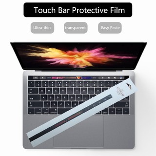 Touch Bar Clear Transparent Protective Film compatible for Macbook Pro 13 15 16" Touch Strip Protector Ultra-thin Sticker A1706 A1989 A2159 A1707 A1990 A2141 A2289 A2251 A2338
