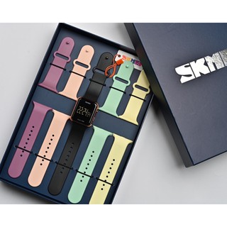 [ของแท้100%] SKMEI 1271 นาฬิกาสไตล์แอ๊ปเปิลพร้อมสายเปลี่ยน 5 สีพร้อมกล่องเซ็ตสวยหรู สินค้าลิมิตเต็ต!