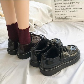🔥Hot Sale รองเท้าหนังขนาดเล็กสำหรับผู้หญิง 2020 ฤดูใบไม้ร่วงใหม่ญี่ปุ่น jk นักเรียนโลลิต้ารองเท้าเกาหลีรุ่นฤดูใบไม้ผลิป