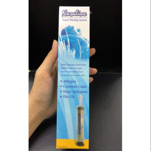 Nasaline Nasal Rinsing System 60 CC อุปกรณ์ล้างจมูก นาซาลีน ขนาด 60 ...