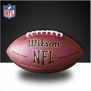 ราคาลูกอเมริกันฟุตบอล Wilson รักบี้บอลRugbyรักบี้ NFL อเมริกันฟุตบอล ไซส์ 9 พร้อมของกำนัลฟรี