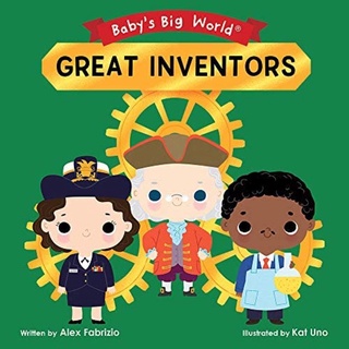 [หนังสือเด็ก] Babys Big World: Great Inventors ภาษาอังกฤษ 101 STEM Baby University loves science board book for babies