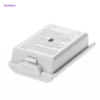 Doublebuy เคสแบตเตอรี่ AA สีขาว สําหรับ Xbox 360 Wireless Controller 1 ชิ้น