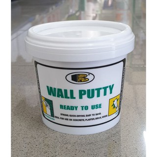 Bosny Wall Putty สีโป้ว ซ่อมผนัง ซ่อมรอยแตกร้าว  BOSNY Wall Putty B219 บอสนี่ โป้วกำแพง สีโป๊ขนาด  0.5 กก