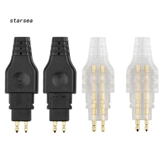 Stse_ สายเคเบิลหูฟัง ขนาดเล็ก แบบเปลี่ยน สําหรับ HD580 HD600 HD650 HD25 2 ชิ้น