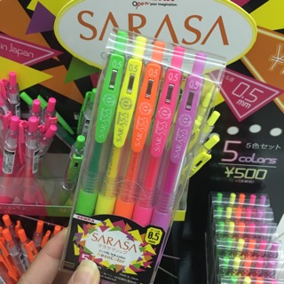 สินค้า Sarasa Clip Neon ปากกา