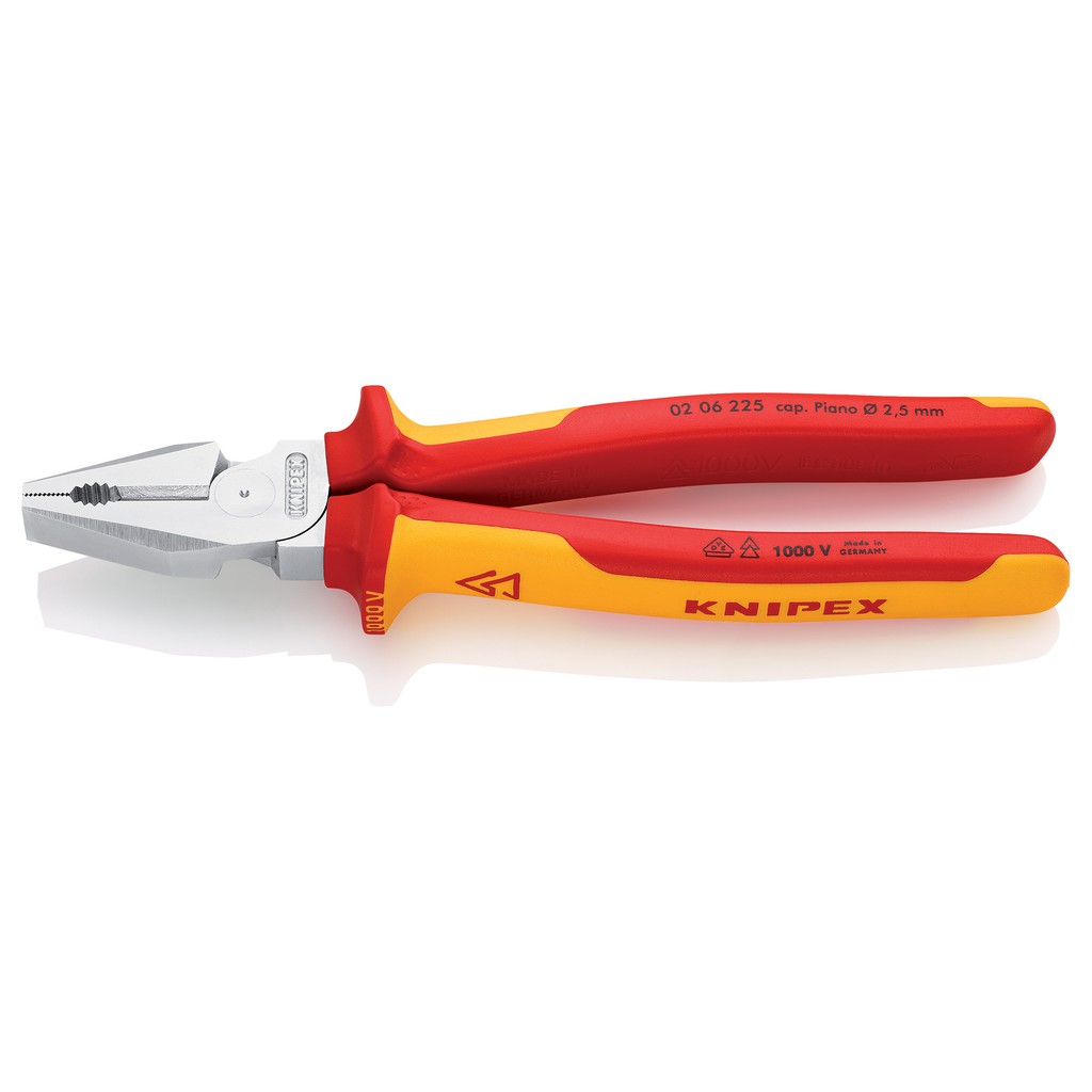 Knipex 9" High Leverage Combination Pliers-1000V Insulated - 02