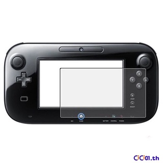ฟิล์มกระจกนิรภัยกันรอยหน้าจอ แบบใส 3 ชิ้น สําหรับ Nintendo Wii U Gamepad 3 ชิ้น【Cici01.Th】